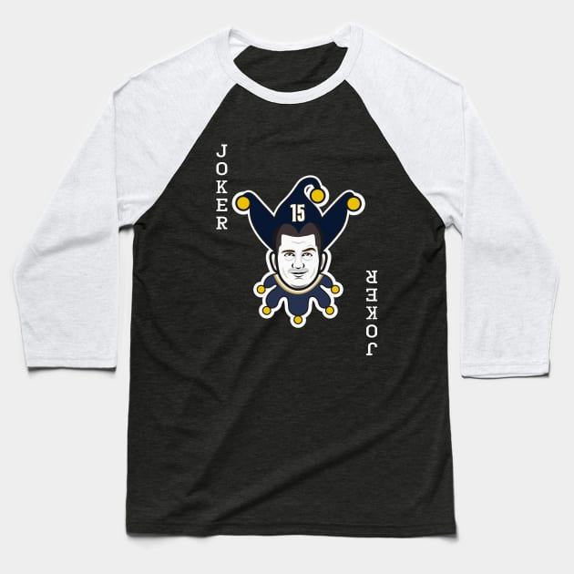 Nikola "Joker" Jokic Baseball T-Shirt by ray1007